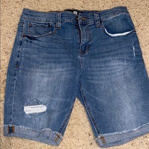 RSQ Ripped Jean Shorts